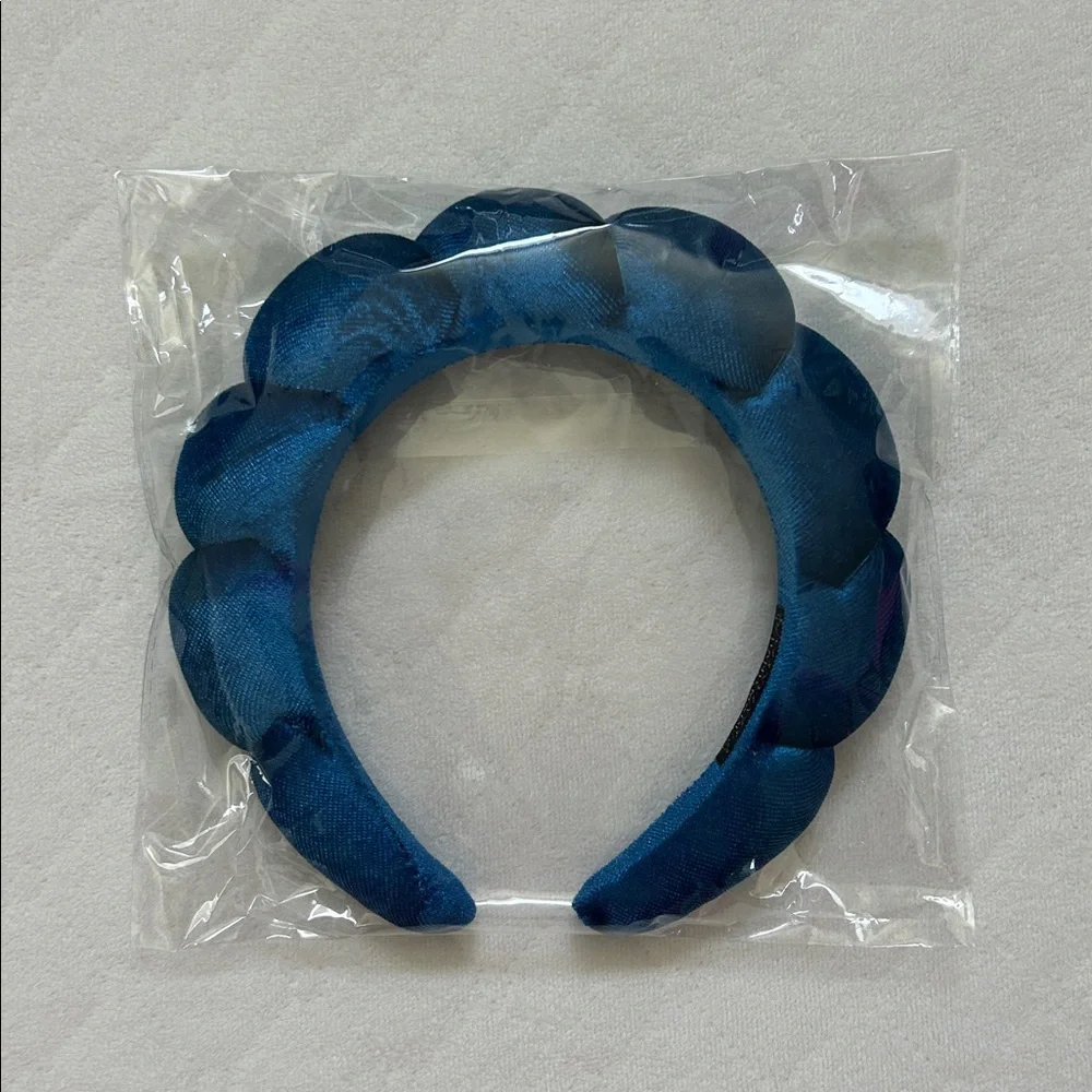 Blue Padded Cloud Style Girl Headband